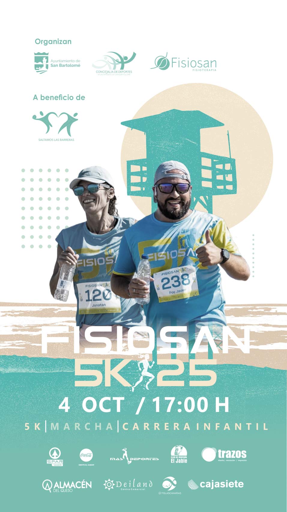 Official poster for Fisiosan 5K