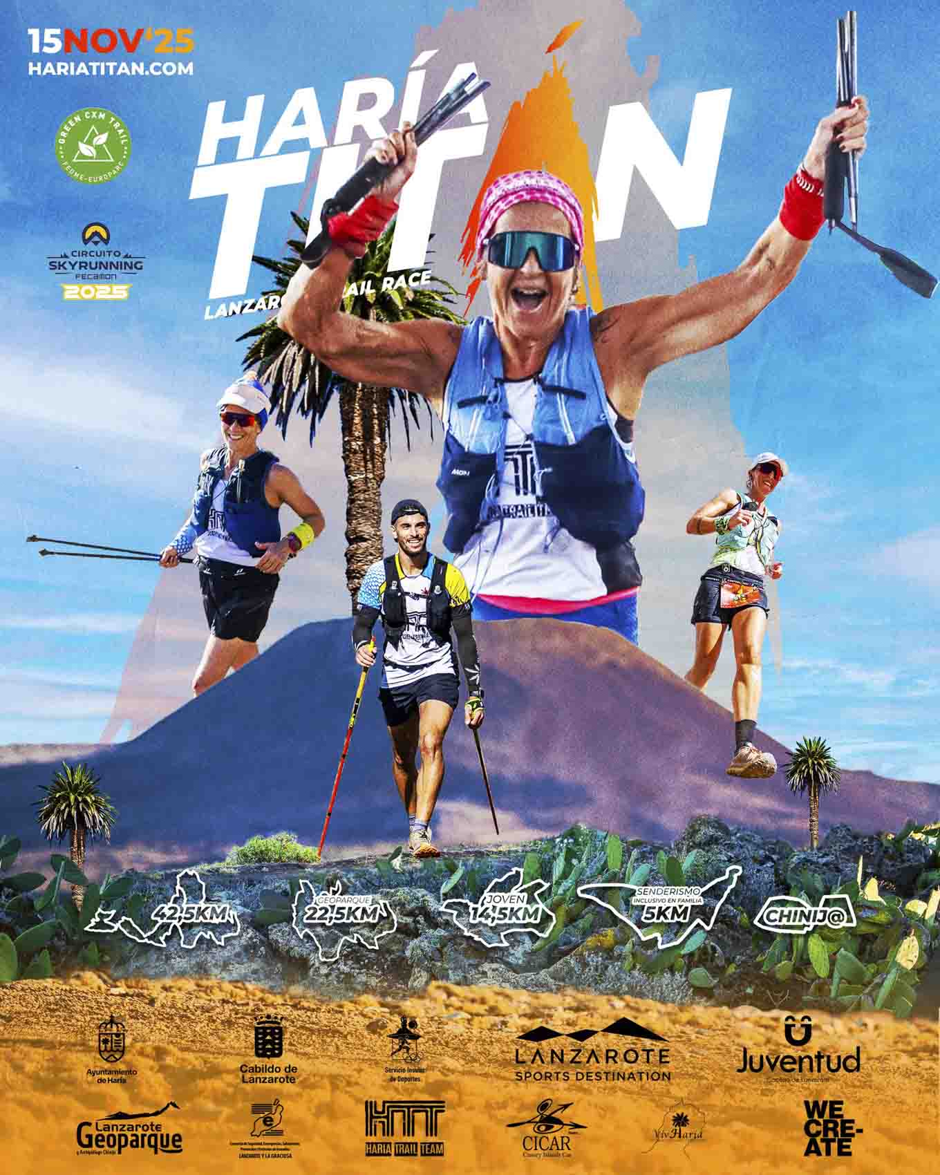 Cartel oficial de Haría Titán