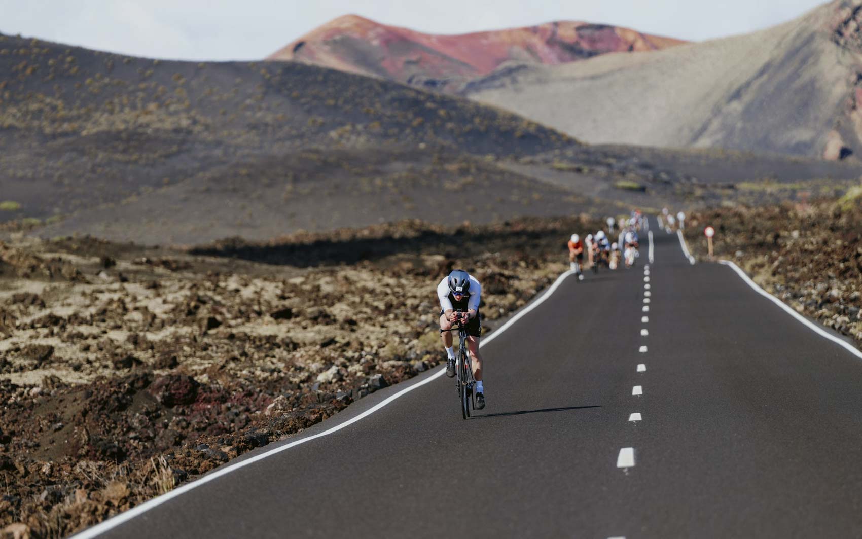 Triathlon atmosphere in Lanzarote