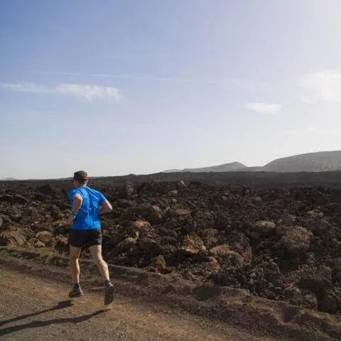 Trail Caldera del Cuchillo in Lanzarote
