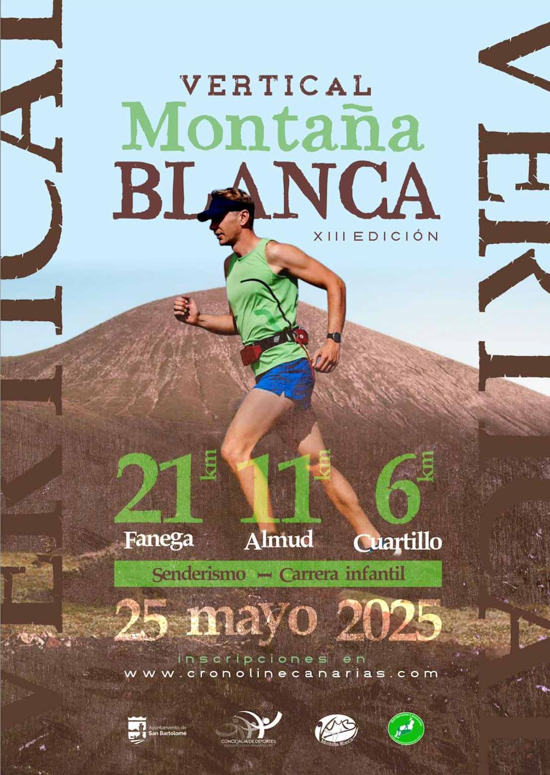 Cartel oficial de Vertical Montaña Blanca